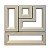 Kit 4 Formas Dupla Face Cobogó - Modelo Puzzle - Ref. 517 - Imagem 3