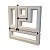Kit 4 Formas Dupla Face Cobogó - Modelo Puzzle - Ref. 517 - Imagem 2