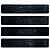Kit de 4 Formas p/ Piso ou Revestimento Rustico Amadeirado - 99,4 x 14,5 x 2,5 cm Ref. 717 - Imagem 3