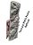 Forma ABS 2mm 4 Pedras Filet 29,6x7,4 cm. - Imagem 3