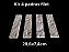 Forma ABS 2mm 4 Pedras Filet 29,6x7,4 cm. - Imagem 4