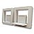 Forma Cobogo 40x40 Floreira 2 Formas 3mm + Bandeja Abs 2mm - Imagem 1