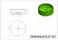 Forma Abs 4mm Cuba Redonda Alto Padrão C/ Suporte 40x12,5 Cm - Imagem 3
