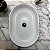 Molde Cuba Forma Oval Sobrepor Abs 4mm 50x35x12,5 Cm - Imagem 7