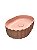Molde Forma Abs 3mm Cuba Oval Ripada 50X35X12,5 CM - Imagem 2