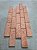 Forma abs 2mm Tijolinho Brick Rustico 20x6,5x1,5 cm - Imagem 5