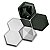 BLACK 99 - Kit Formas ABS 2mm Gesso/Cimento - Rubi - 3 de 19,5 x 22,5 cm - Imagem 1