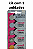 Bateria CR1632 Maxel cartela com 5 uns - Imagem 2