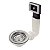 Válvula para Pias e Cubas 4 1/2" com Escape Inox Tramontina - Imagem 1