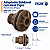 Adaptador Soldável Flange P/ Cx DÁgua 50 mm X 1.1/2'' Tigre - Imagem 2