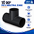Te Pvc-U Sch80 1.1/2'' - Imagem 1