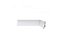 Rodapé Poliestireno 5cm 441 Moderna Santa Luzia Branco 240cmx26mm (Barra) - Imagem 1