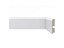 Rodapé Poliestireno 7cm 446 Moderna Santa Luzia Branco 240cmx15mm (Barra) - Imagem 1