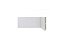 Rodapé Poliestireno 10cm 454 Moderna Santa Luzia Branco 240cmx13mm (Barra) - Imagem 1