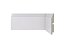 Rodapé Poliestireno 10cm 464 Moderna Santa Luzia Branco 240cmx16mm (Barra) - Imagem 1