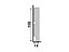 Rodapé Poliestireno 10cm 547 Moderna Santa Luzia Branco 240cmx16mm (Barra) - Imagem 2