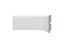 Rodapé Poliestireno 10cm 550 Moderna Santa Luzia Branco 240cmx16mm (Barra) - Imagem 1