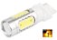 LAMPADA T25 COB CREE LED 1 POLO 3156 W27W LARANJA 12V - Imagem 1