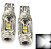 LAMPADA T10 5 LED W5W  BRANCO 12V CAMBUS CREE - Imagem 2