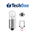 CAIXA C/ 10 LAMPADA BA9S HALOGENA 69 T4W TECHONE 12V - Imagem 3