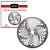 DISCO LAMINA DE CORTE CIRCULAR PARA ROCADEIRA 25CM 80 DENTES - Imagem 1