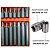 JOGO COM 40 BITS MULTIDENTADOS ALLEN E TORX HEXAGONAL 3/8 1/2 - Imagem 4