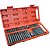 JOGO COM 40 BITS MULTIDENTADOS ALLEN E TORX HEXAGONAL 3/8 1/2 - Imagem 1