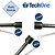 CHAVE DE RODA MODELO CRUZ 17/19/21 MM COM ESPATULA TECHONE - Imagem 2