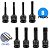 JOGO COM 8 SOQUETES LONGOS TORX DE IMPACTO T30 A T80 1/2 POL - Imagem 2