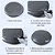 DISCO DE EQUILIBRIO INFLAVEL TREINO PILATES 33CM COM BOMBA - Imagem 5