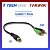 CABO RCA EMBORRACHADO PRETO Y 2M 1F 2,5MM THORK - Imagem 2