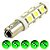 LAMPADA BA9S 13 LED T4W 69 VERDE 12V - Imagem 1