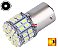 LAMPADA 50 LED BAU15S 1 POLO PY21W 1056 LARANJA AMBAR 12V - Imagem 1