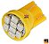 LAMPADA T10 8 LED W5W AMARELO 12V - Imagem 1