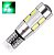 LAMPADA T10 CAMBUS CREE 10 LED W5W VERDE 12V - Imagem 1