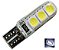 LAMPADA T10 SILICONADA 6 LED W5W BRANCO 12V - Imagem 1