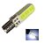LAMPADA T10 SILICONADA COB12 LED W5W BRANCO 12V - Imagem 1
