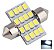 LAMPADA TORPEDO 16 LED C5W 31 MM BRANCO 12V - Imagem 1