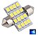 LAMPADA TORPEDO 16 LED C5W 31 MM AZUL 12V - Imagem 1