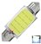 LAMPADA TORPEDO COB LED CHIP C5W 39 MM BRANCO 12V - Imagem 1