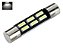 LAMPADA TORPEDO T6.3 CAMBUS 6 LED C5W 28 MM BRANCO 12V - Imagem 1