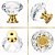 PUXADOR PARA ARMARIO MODELO GOLD 30MM - Imagem 5