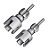 KIT ABRIDOR DE ROSCA INTERNA E EXTERNA TUBOS PVC 1/2 E 3/4 - Imagem 1