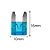 2645 KIT 50 FUSIVEL LAMINADO MINI 15A TECHONE - Imagem 3