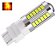 LAMPADA T25 CREE 33 LED 1 E 2 POLO 3156 3157 W27W LARANJA 12V - Imagem 1