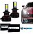 KIT LAMPADA AUTOMOTIVA LED 3700 LUMENS 9005 6000K - Imagem 1