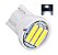 LAMPADA T10 3 LED W5W BRANCO 12V - Imagem 1