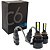 PAR LAMPADAS SUPER LED C6 BLACK MODELO HB4 9006 12V / 24V 6000K - Imagem 1