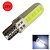 LAMPADA T10 SILICONADA COB12 LED W5W BRANCO 24V - Imagem 1