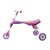 Triciclo Infantil Dobrável Rosa - Clingo - Imagem 3